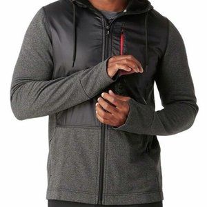 20% off 3! Men's Merino Full Zip Hybrid Hoodie XXL